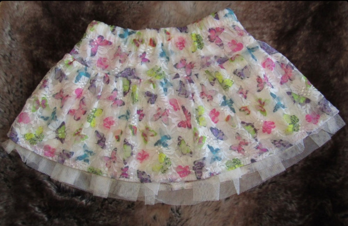 The Children’s Place Tutu Butterflies Skirt sz 12-18 Months Pre-Loved!